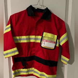 SOLD
Melissa and Doug  Red Firefighter Costume Jacket